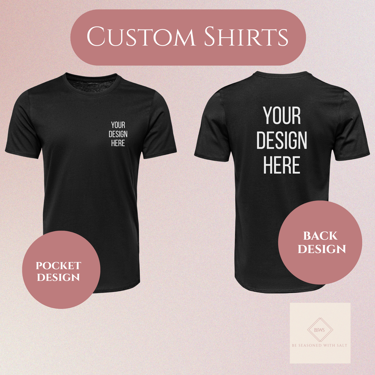 Custom + Bulk Orders