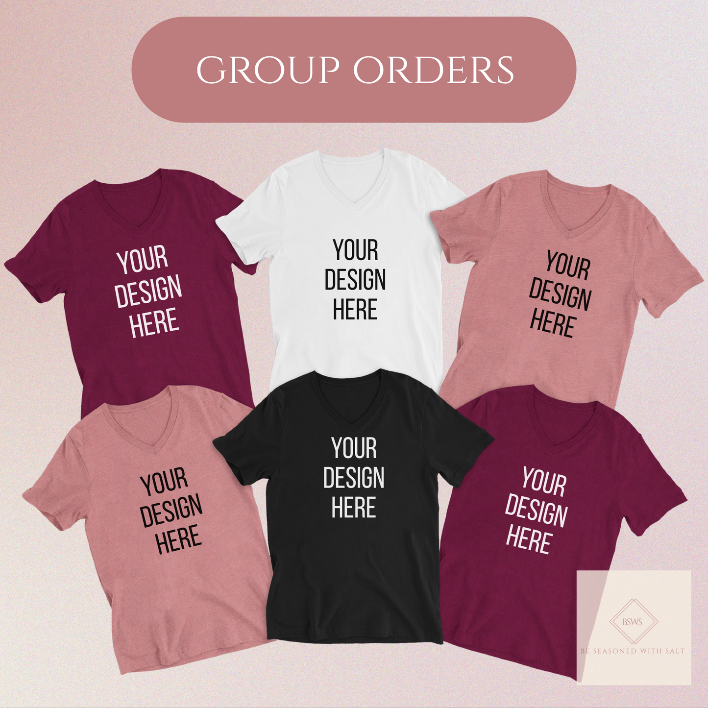 Custom + Bulk Orders