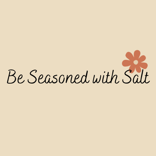 Be Seasoned with Salt