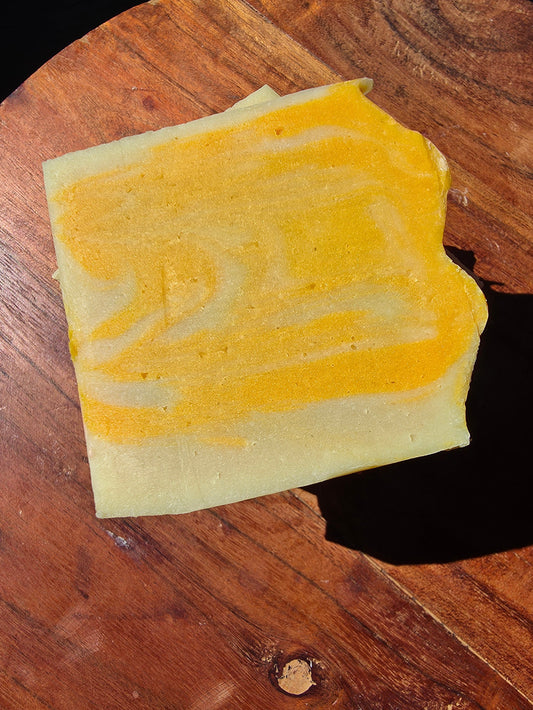 Morning Mercies Handcrafted Soap Bar | Cold Process Soap | Shea Butter & Colloidal Oats| Citrus Tropical Soap | Small Batch Bath & Body