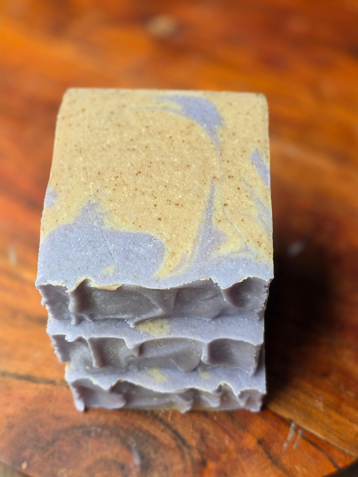 Peace Handcrafted Soap Bar | Cold Process Soap | Shea Butter & Colloidal Oats| Amber and Lavender Soap | Small Batch Bath & Body