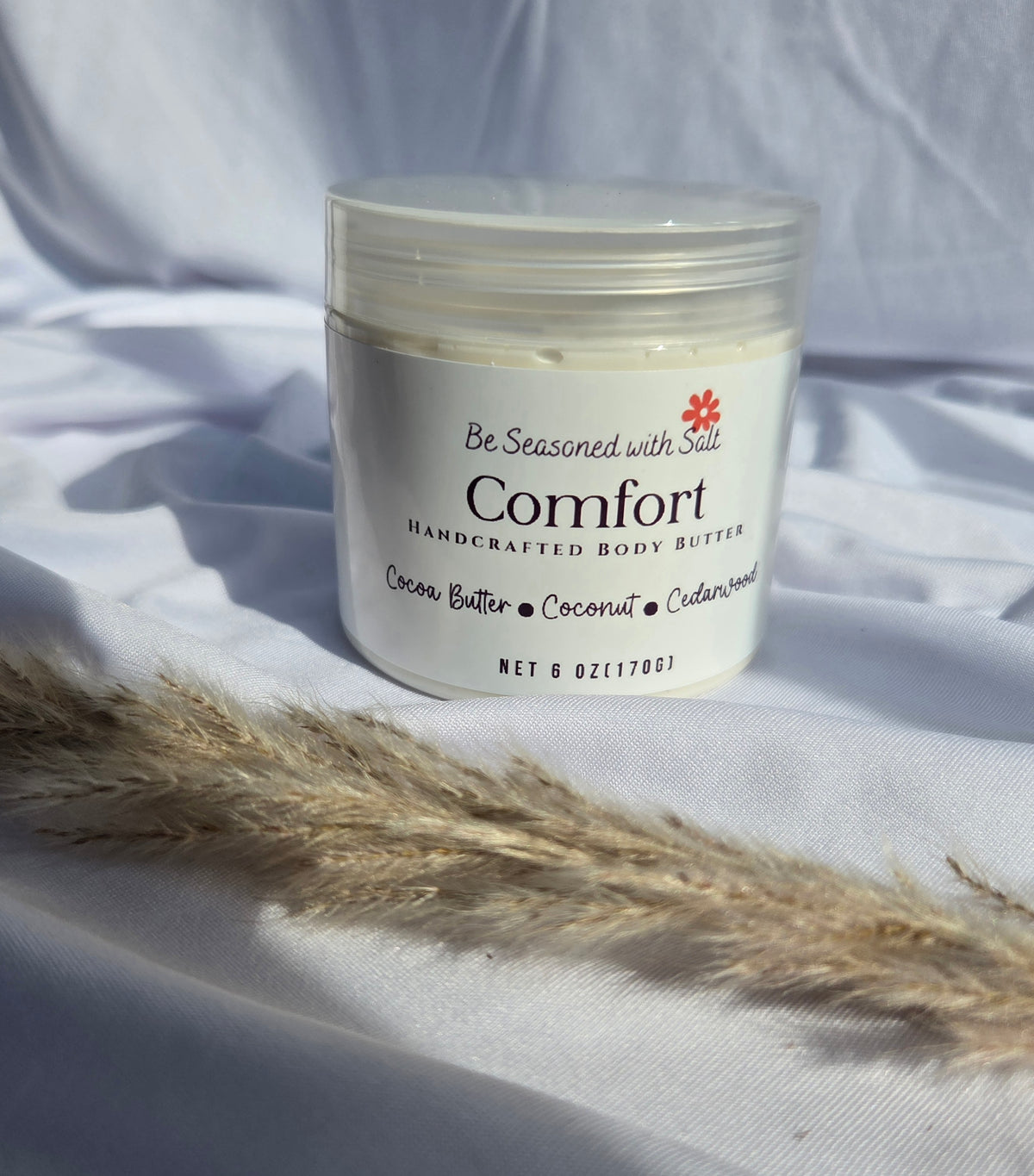 Comfort Triple Butter Body Butter | Shea, Mango & Cocoa Butter | Handcrafted Skincare | Rich Body Care for Dry Skin | Cocoa Butter Cashmere